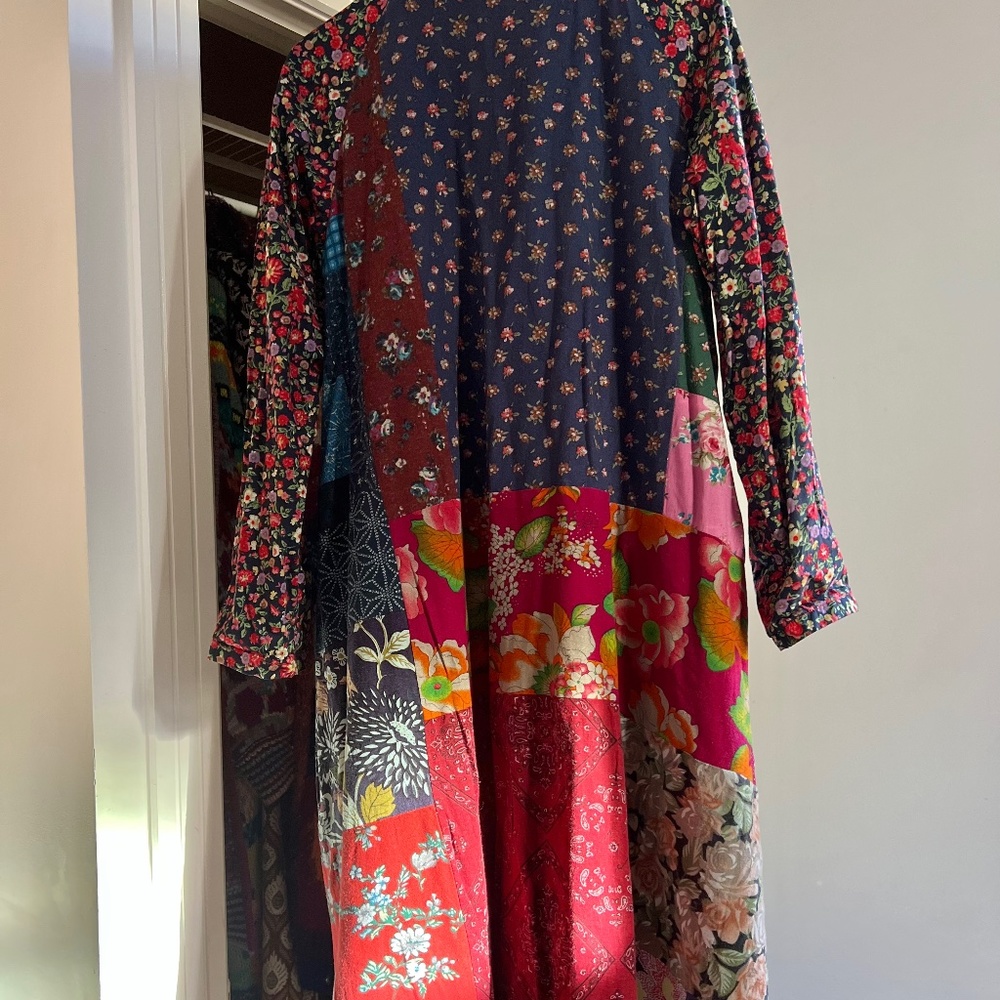 Patchwork coat - Picture 4 of 8